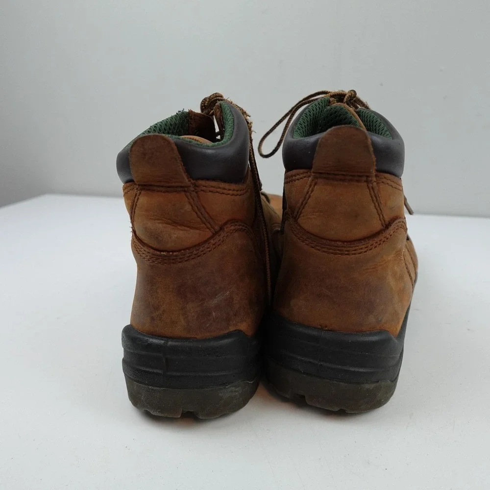 Red Wing King Safety Toe Shoes Boots Mens Size 10.5 D Brown Leather Steel 2235